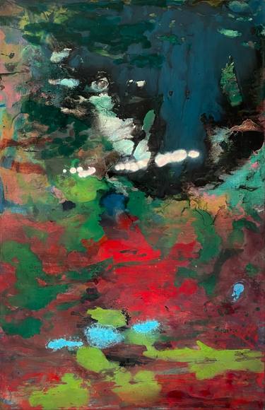 Original Contemporary Abstract Painting by Gustavo Vejarano