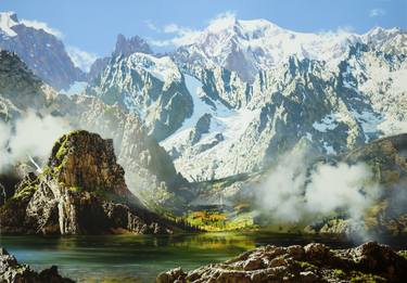 Original Realism Landscape Painting by Alexey Golovin