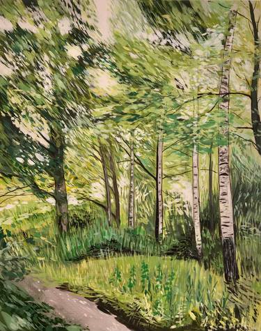 Original Contemporary Landscape Paintings by Kitty Cooper