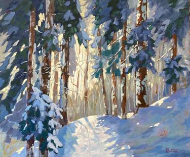 Original Contemporary Landscape Painting by Pina Manoni-Rennick