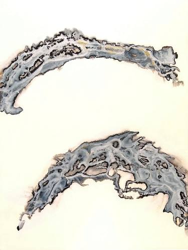 Original Abstract Expressionism Abstract Paintings by Michael Deloffre
