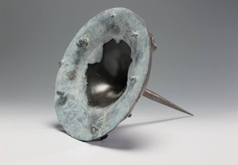Original Abstract Science Sculpture by Dallas Collins