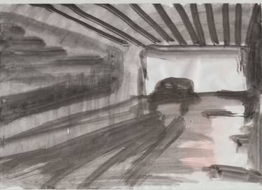 Original Conceptual Automobile Paintings by Jenea Kaitaz