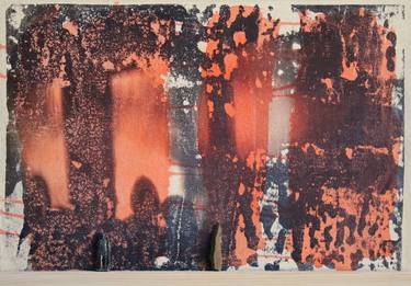 Original Conceptual Cities Mixed Media by Sirpa Häkli
