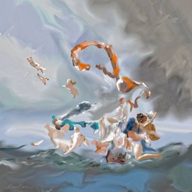 Original Abstract Digital by Denis Leclerc