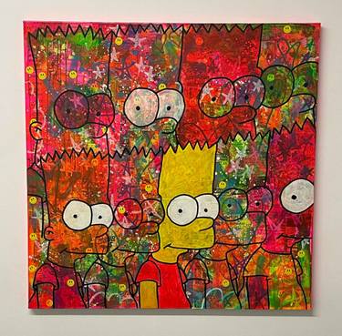 Original Pop Art Pop Culture/Celebrity Painting by Barrie J Davies