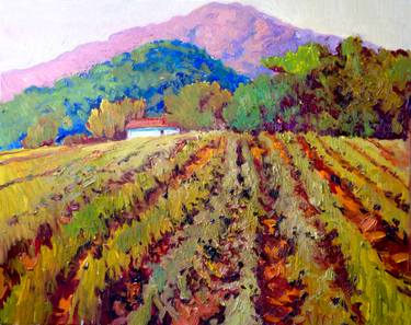 Original Impressionism Landscape Paintings by Suren Nersisyan