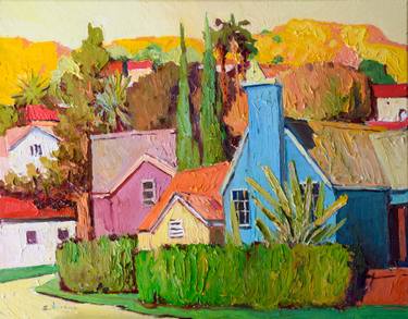 Print of Modernism Architecture Paintings by Suren Nersisyan