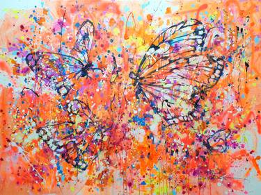 Original Abstract Nature Paintings by Marta Zawadzka