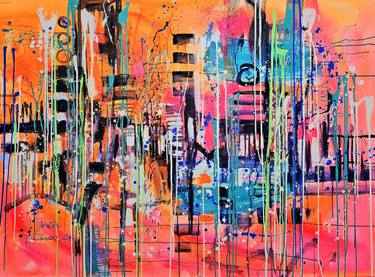 Original Contemporary Abstract Paintings by Marta Zawadzka