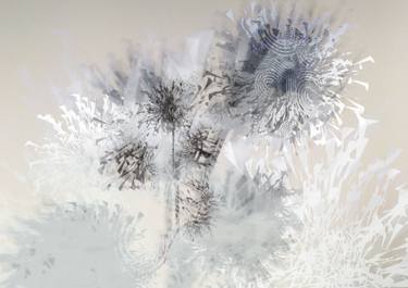 Original Expressionism Floral Digital by Ton Van Velsen
