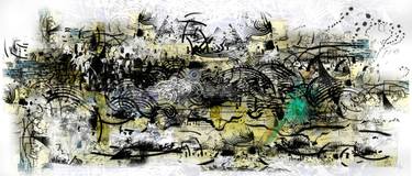 Original Abstract Men Digital by Ton Van Velsen