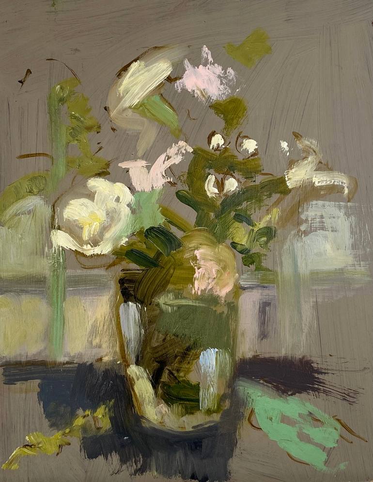 Original Contemporary Botanic Paintings by Lynda Minter