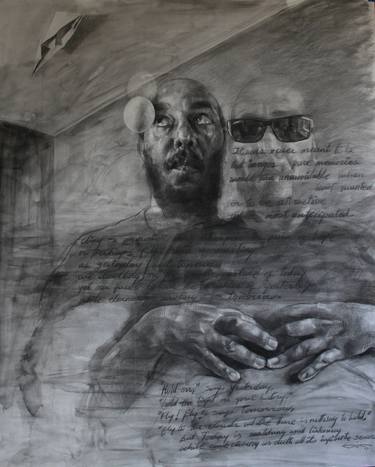 Original Portraiture Portrait Drawing by Ermias Ekube