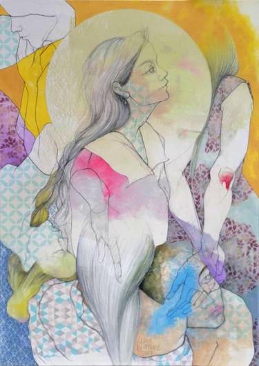 Original Conceptual Women Paintings by Lena Kramarić