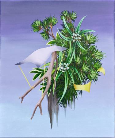 Original Fine Art Floral Paintings by Joanna Mlącka