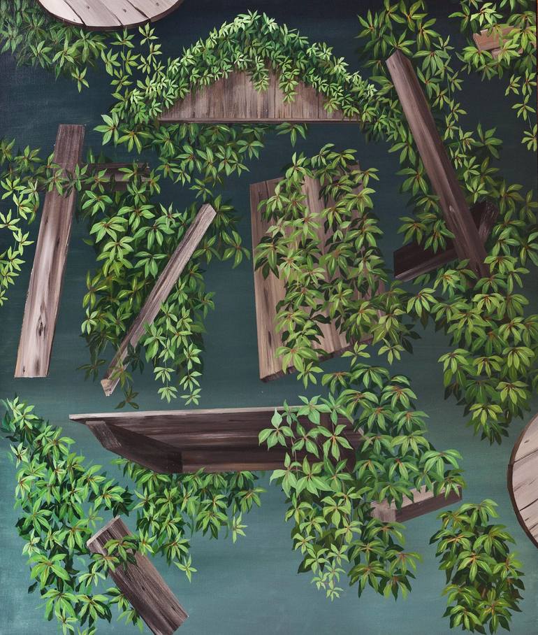 Original Fine Art Nature Paintings by Joanna MląCka