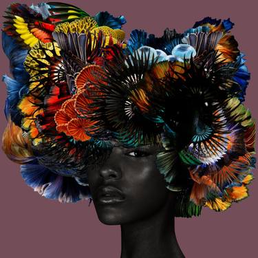 Original Conceptual Portrait Digital by Carol Muthiga-Oyekunle