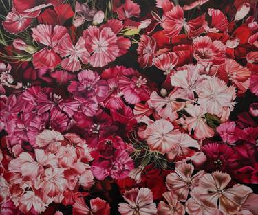Original Photorealism Botanic Paintings by Natalie Toplass