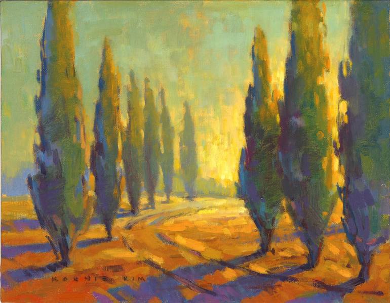 Print of Fine Art Landscape Paintings by Konnie Kim