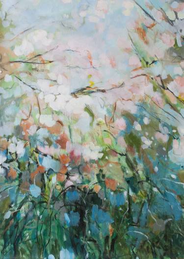 Original Expressionism Botanic Paintings by Miguel Rodax