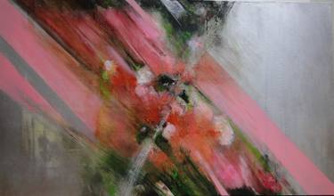 Original Abstract Expressionism Abstract Paintings by Marcela Ramirez-Aza