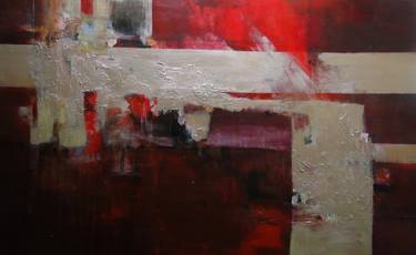 Original Abstract Expressionism Abstract Paintings by Marcela Ramirez-Aza