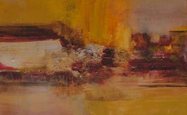 Original Abstract Expressionism Abstract Paintings by Marcela Ramirez-Aza