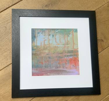 Original Abstract Expressionism Abstract Paintings by Hennie Van De Lande