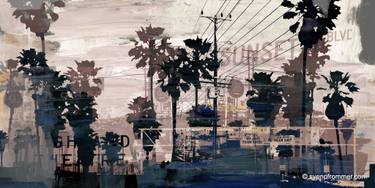 Original Abstract Landscape Collage by Sven Pfrommer