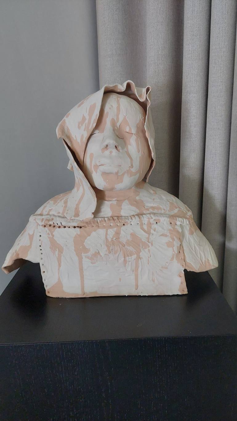 Original Figurative Men Sculpture by Els Driesen