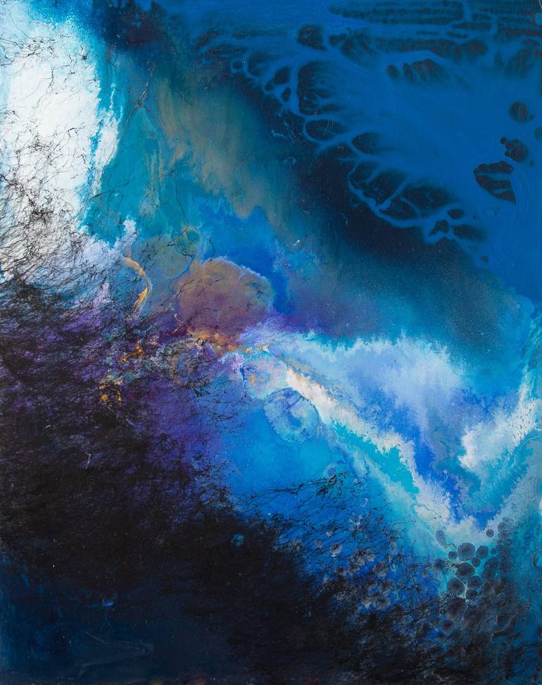 Print of Abstract Expressionism Abstract Paintings by Fabien Bruttin