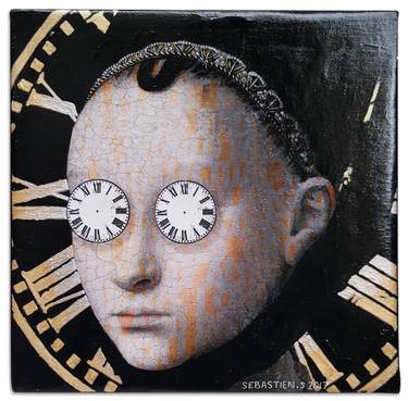 Original Conceptual Time Paintings by Sebastien Shahmiri