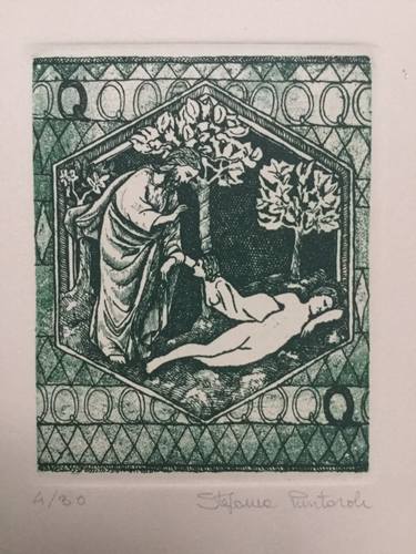 Original Fine Art Architecture Printmaking by Stefania Puntaroli