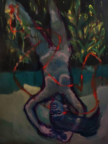 Original Expressionism Fantasy Painting by Emilie Lagarde