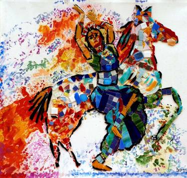 Original Abstract Expressionism Women Sculpture by Dr Dipti Desai