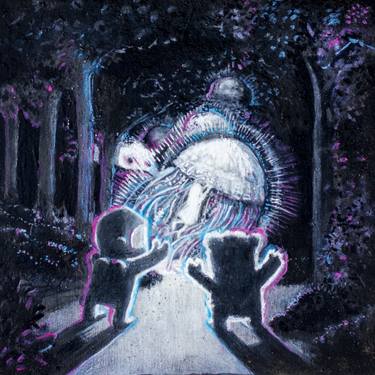 Original Fine Art Light Painting by Konrad Geel