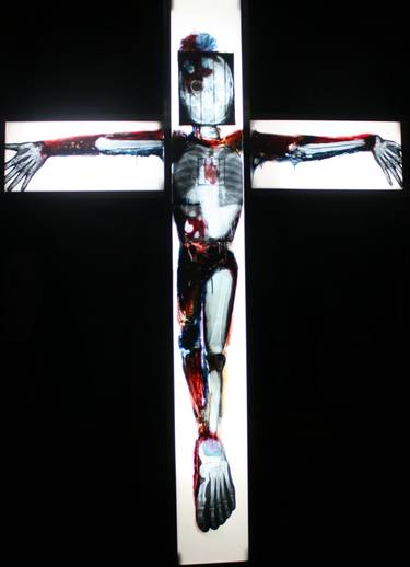 Original Conceptual Mortality Mixed Media by John Clare