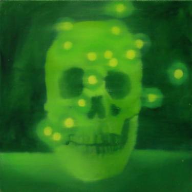 Original Figurative Mortality Paintings by Adrian Caicedo