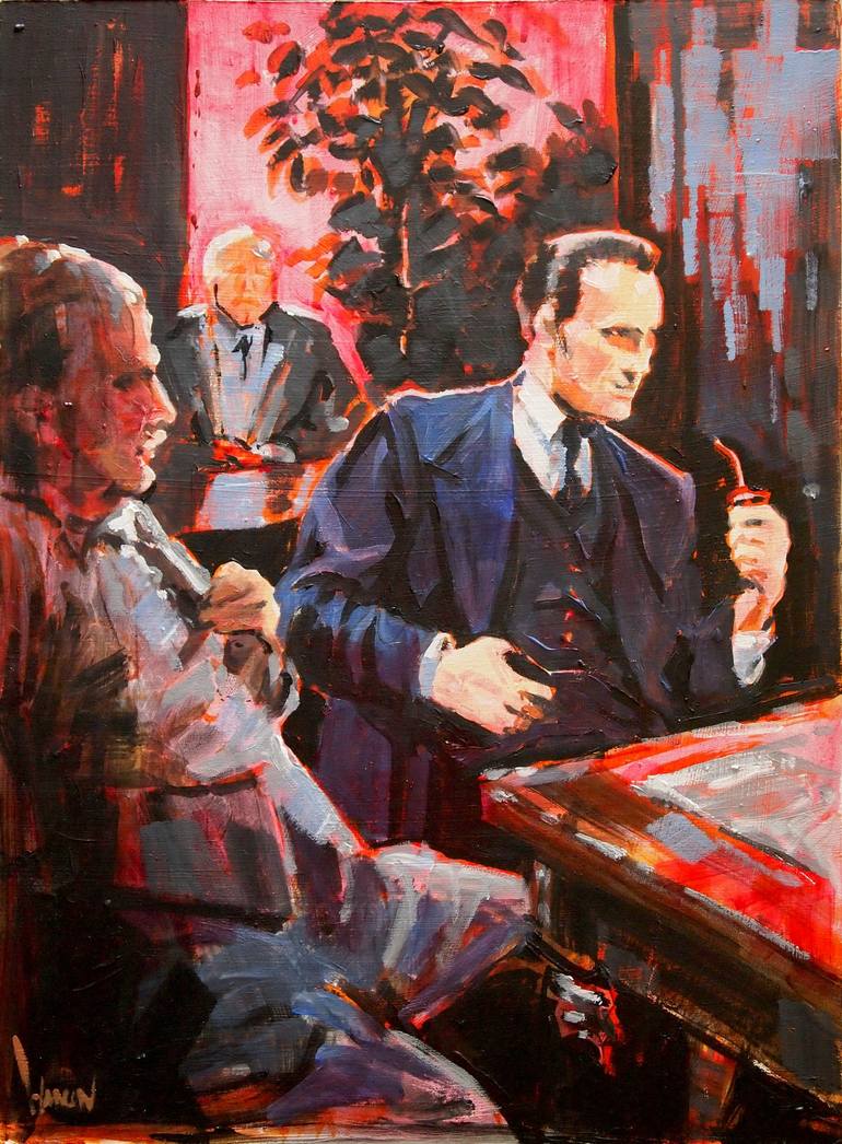 Print of Figurative Pop Culture/Celebrity Paintings by Jim Hanlon