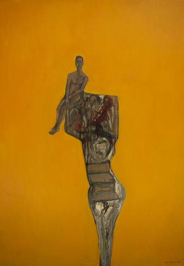 Original Expressionism Nude Paintings by Semtov Simi Gatenio