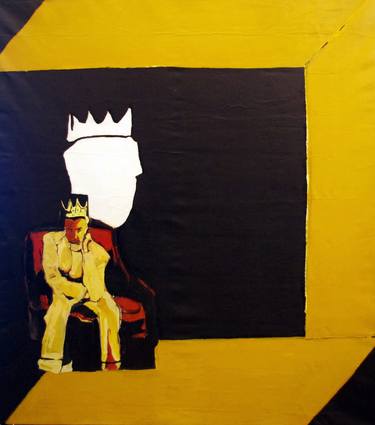Original Figurative Political Paintings by Semtov Simi Gatenio