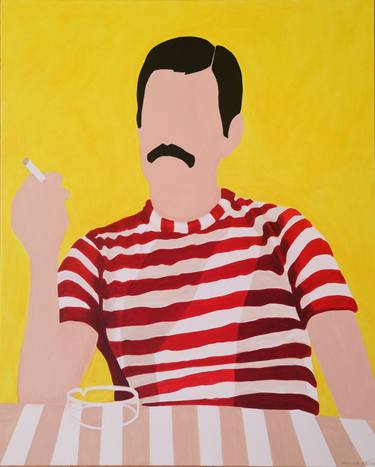 Original Pop Art Pop Culture/Celebrity Paintings by Marisa Añon