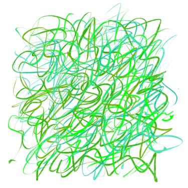 Original Abstract Expressionism Seasons Digital by Willard Balthazar
