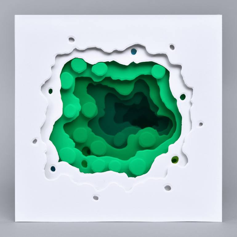 Original Minimalism Abstract Sculpture by Olga Skorokhod
