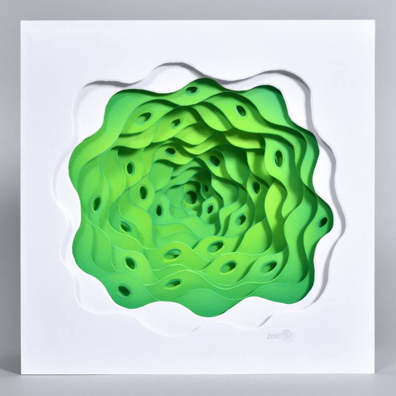 Original Conceptual Abstract Sculpture by Olga Skorokhod