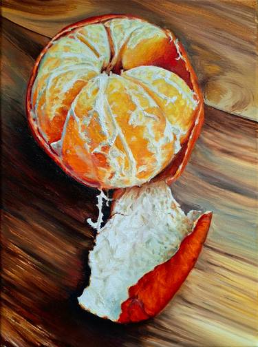 Original Photorealism Food & Drink Painting by Agnes Szikra