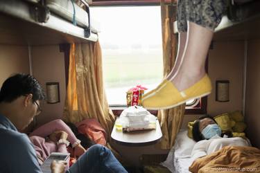 Original Fine Art Train Photography by Charlotte Sverdrup