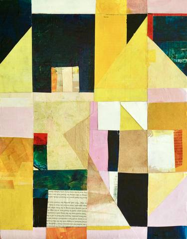 Original Color Field Painting Abstract Mixed Media by Tim Hallinan