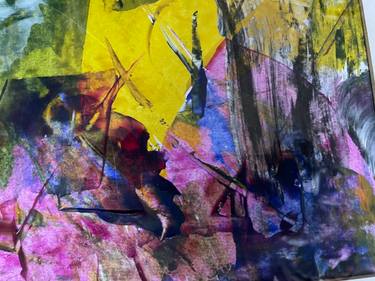 Original Abstract Painting by Norma Galley